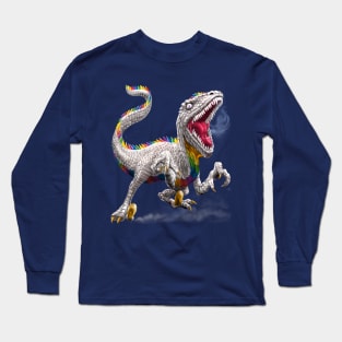 Rainbow Raptor Long Sleeve T-Shirt